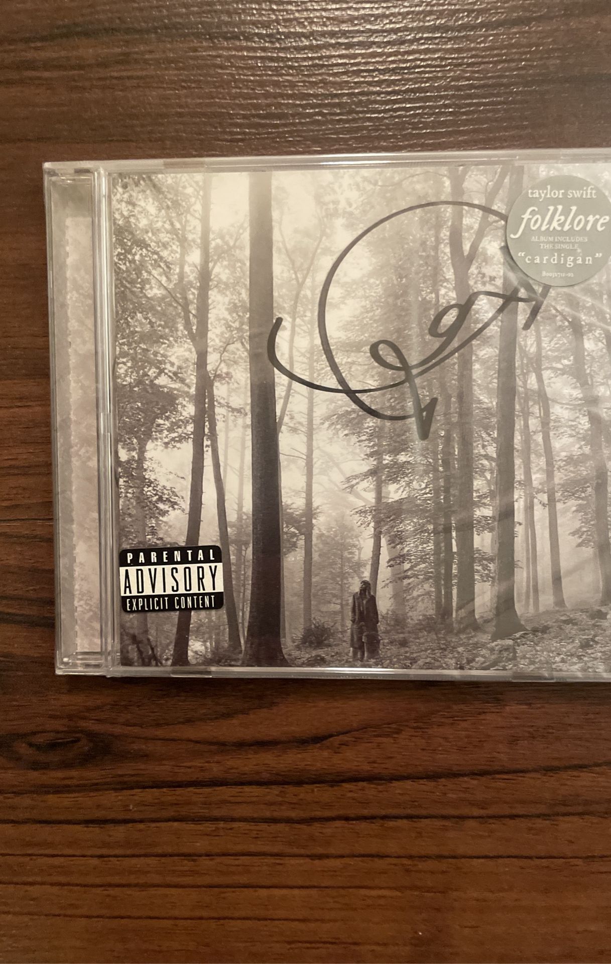 Taylor Swift SIGNED Folklore CD