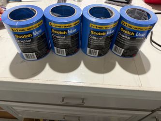Scotch Blue Tape 1.42 inch all for $40