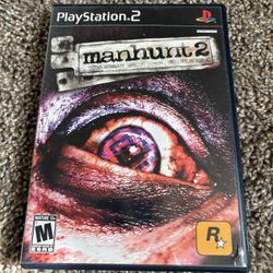 PlayStation 2 Manhunt 2 PS2 Rare Game Rockstar