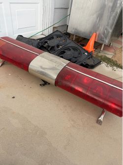 Lights and sirens. Light bar