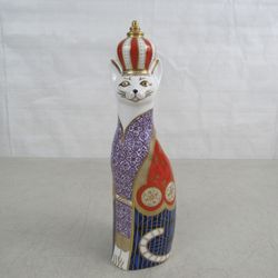 Abyssinian Cat Royal Cats By Royal Crown Derby English Bone China 1986



