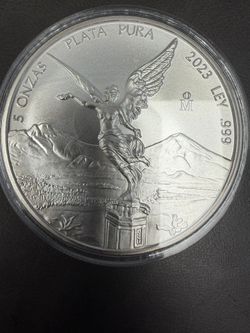 2023 -5 Oz Silver, Libertad