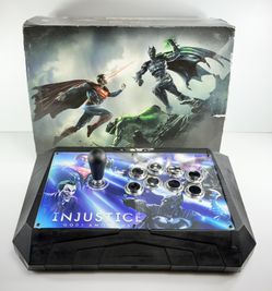 Injustice Gods Among Us Battle Edition Wired Arcade Fighting Pad Xbox 360 Tested