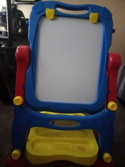 Toddler White/chalk Board