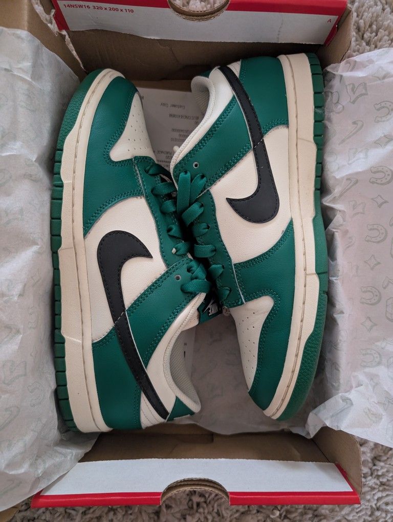 Nike Dunk Low Lottery Pack Malachite Green Size 8
