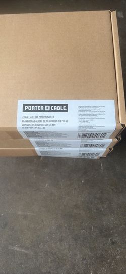 Porter cable 23 gauge pin nailer