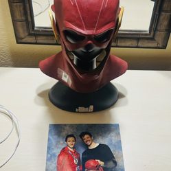 CW Flash Cowl Autographed