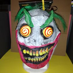 Wacky Mole Clown Light Up Eyes Mask. $35