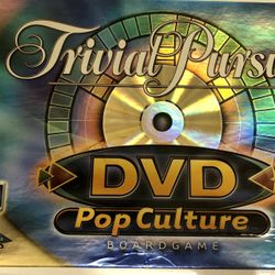 Trivial Pursuit Pop Culture Edition DVD Board Game Hasbro Parker Bros 