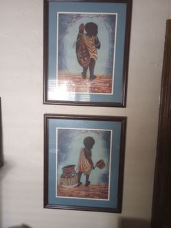 African Framed Art