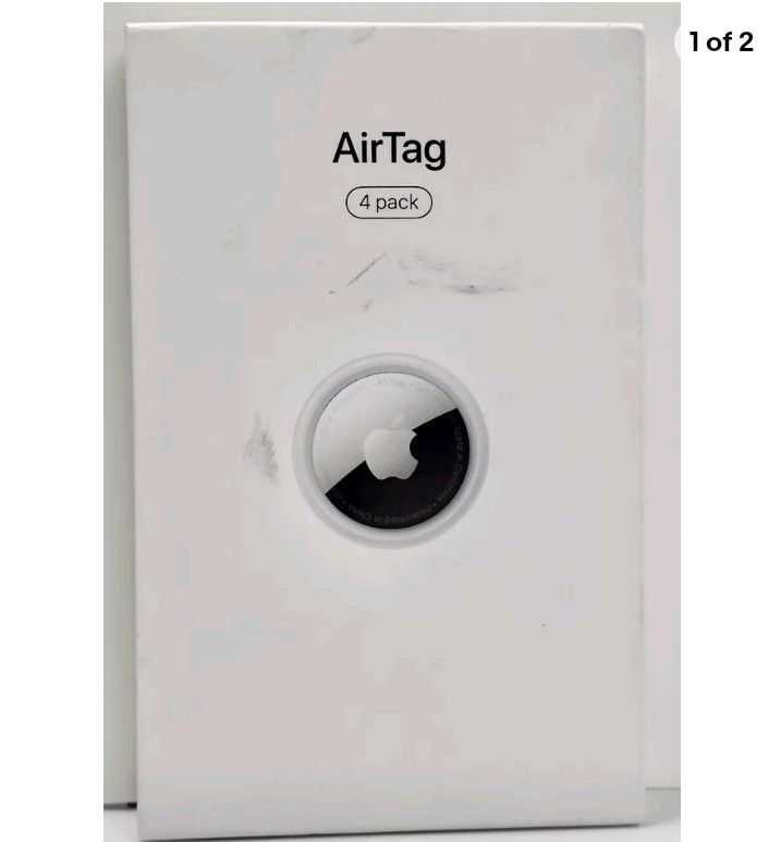 Apple AirTag 4 Pack in Original Packaging MX542LL/A A2187 Genuine Apple AirTag