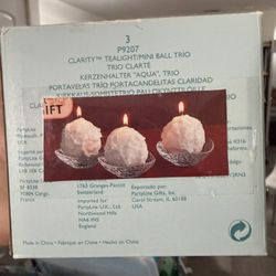 Tea light Mini Ball Trio