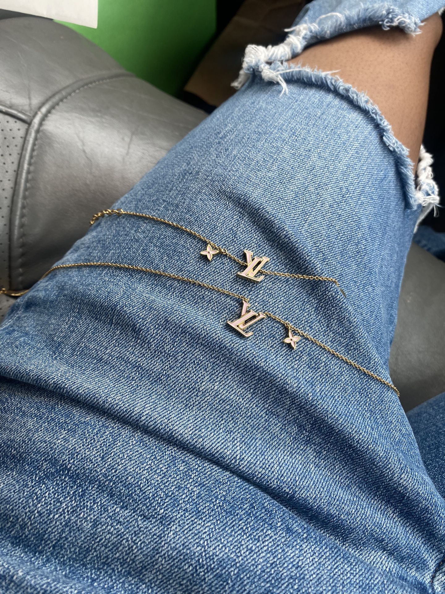 Louis Vuitton Necklace & Bracelet 