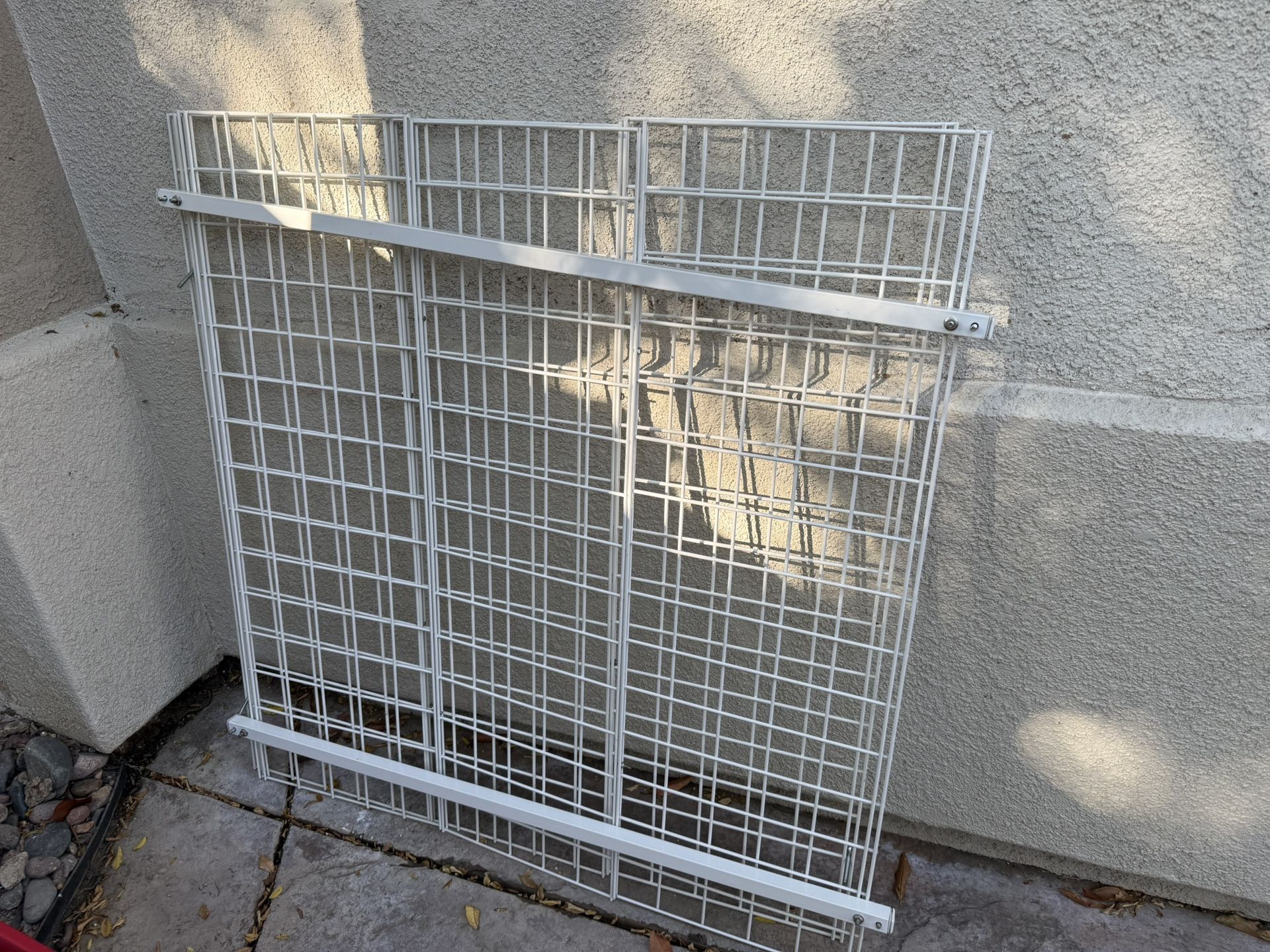 FREE garage hanging storage racks
