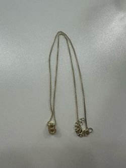 Gold necklace!