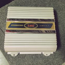 Crossfire VR142 2 Channel Amplifier USA Made! Rare Old School Classic FREE DELIVERY DEMO PORTLAND VANCOUVER AREA 