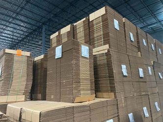 40 cardboard boxes for $25