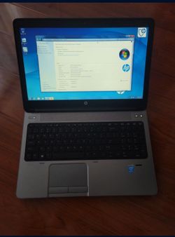 HP Pro Book 650 (4gb
Memory 256gb ssd 15 Inches Screen)