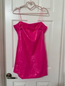 LATEX STYLE  MINI DRESS XL