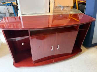 Cherry Wood TV Stand