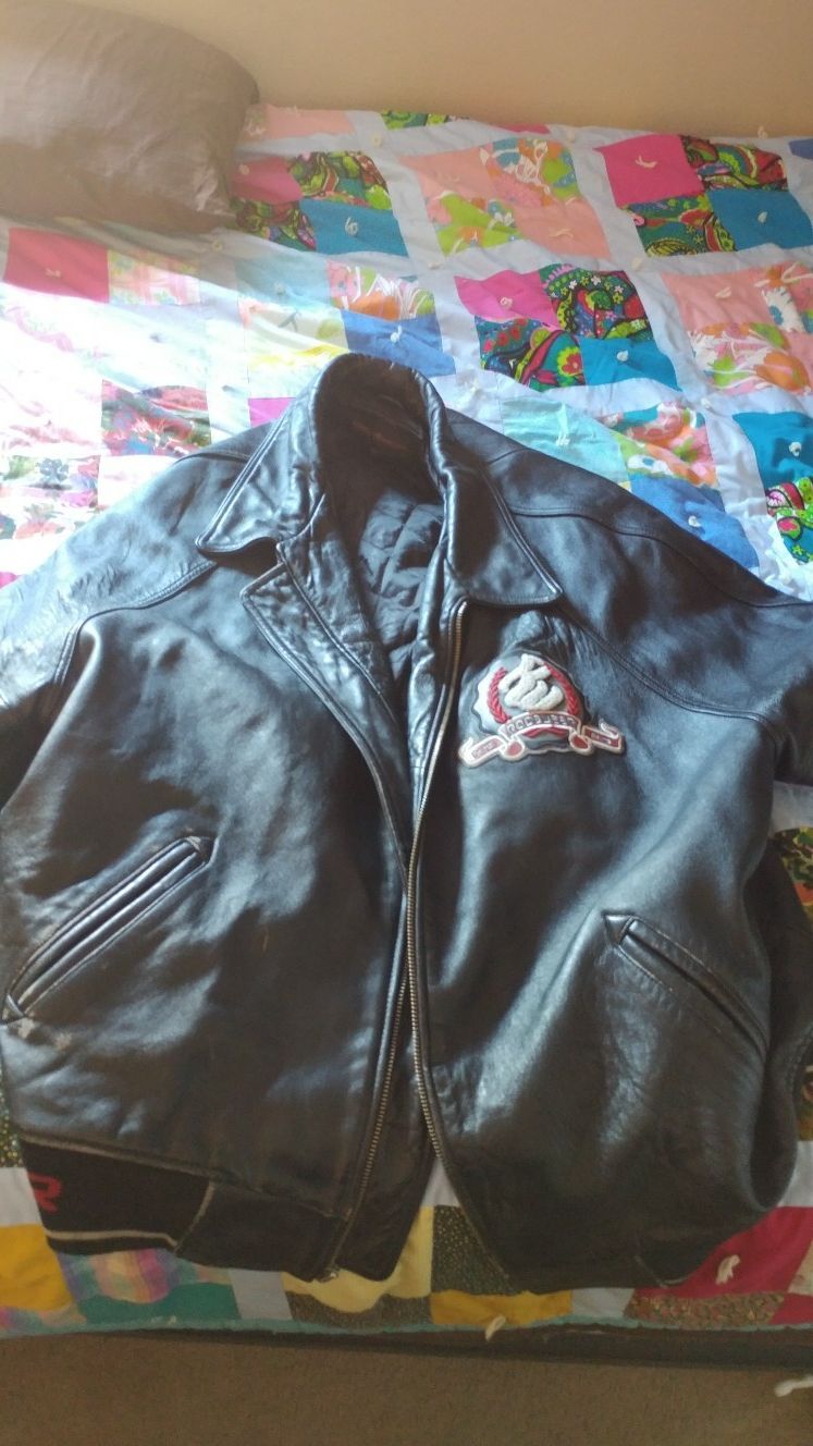 Vintage Rocawear leather jacket
