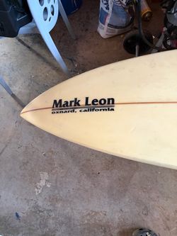 Mark Leon Surfboard Oxnard California
