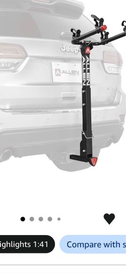 Bike rack holds bikes or e-bikes