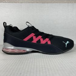 Puma Riaze Prowl Pop Size 11 Womens Shoes Black Pink Teal Blue Athletic Running