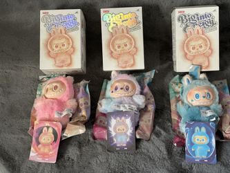 POP MART The Monsters Big into Energy Series-Vinyl Plush Pendant Blind Box, Blind Box Figures, Random Design Action Figures Collectible Toys Home Deco