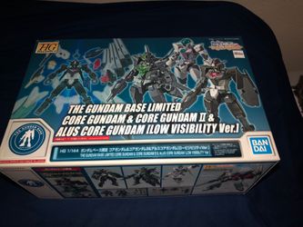 Bandai the gundam base limited core gundam core ii alus gundam set