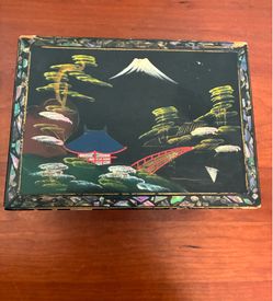 Antique Japanese music box