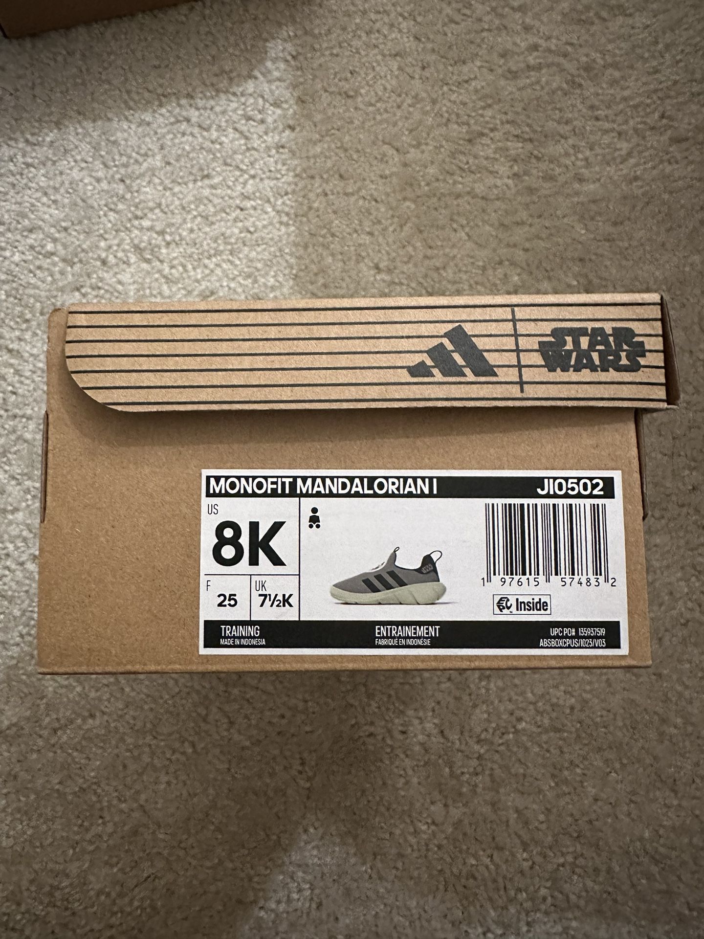 Monofit Adidas Mandalorian Toddler Shoes