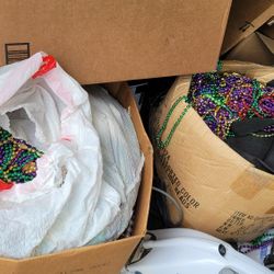 Unsorted Mardi Gras Beads