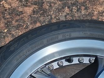 TIRES AND WHEEL