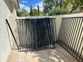 FREE wrought iron fencing!