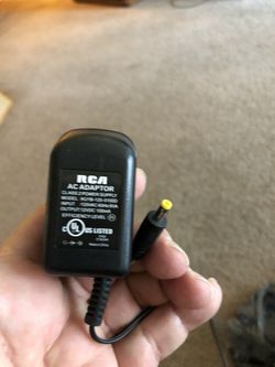 RCA Model KU1B-120-0100D - 12VDC 100mA AC Power Supply Charger Adapter