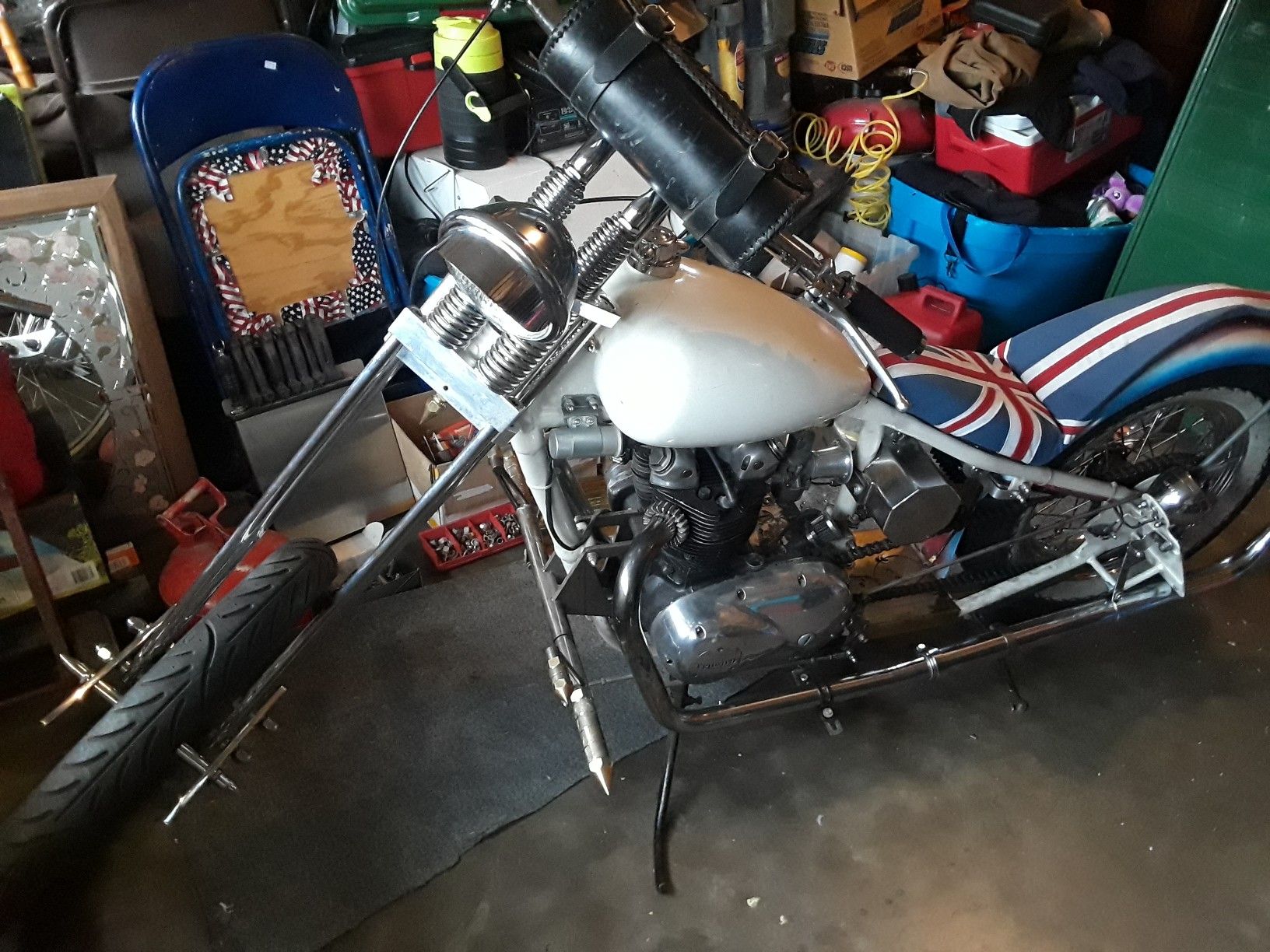 1967 triumph chopper for sale or trade