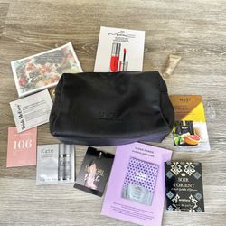 Space NK Cosmetic Bag With 10 Samples 