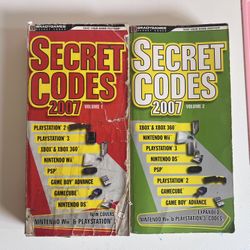 Secret Codes For Consoles & Handhelds Books Video Games