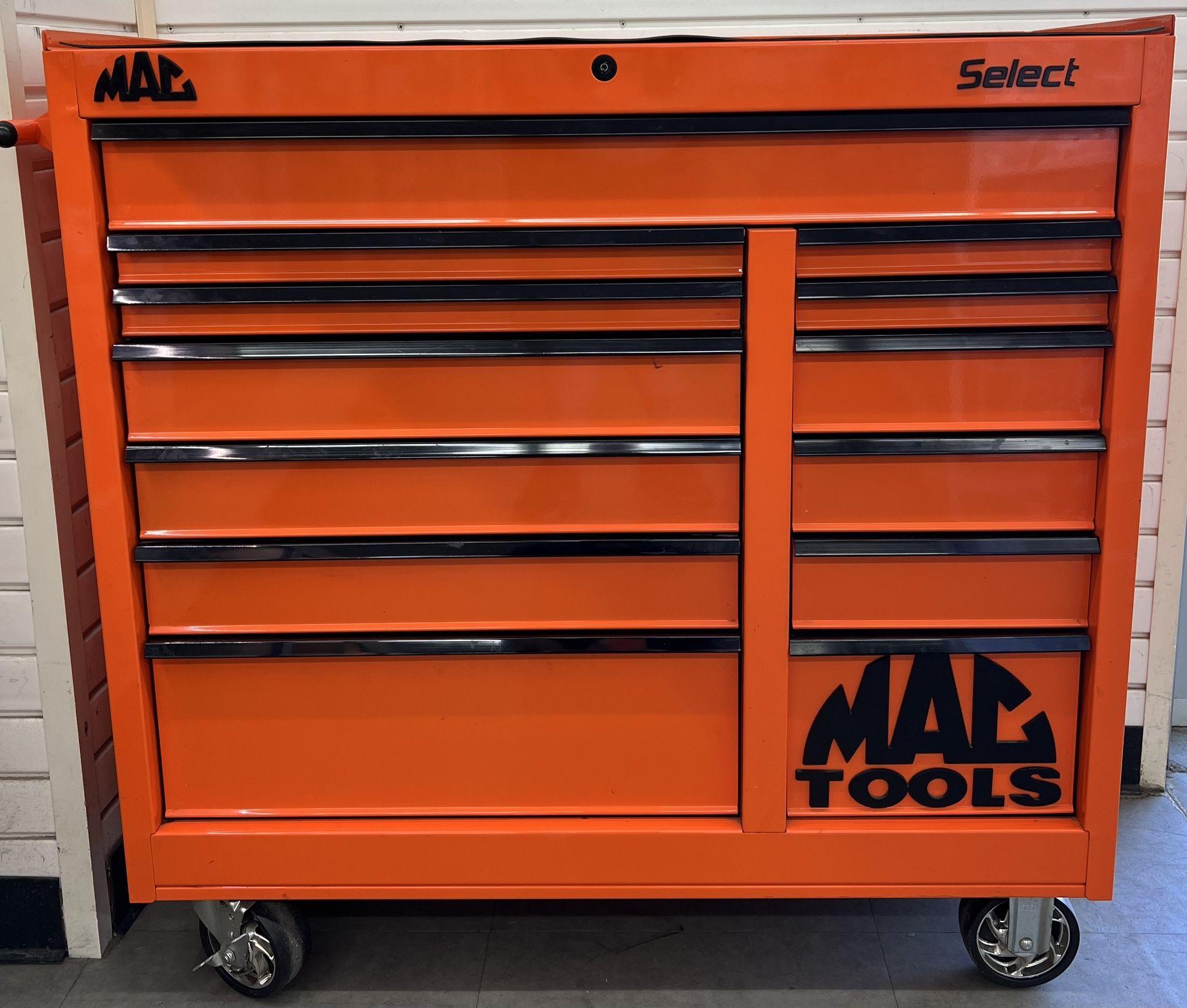 MAC ＴＯＯＬＳ MAC TOOLS 13 Drawer Tool Box ~ MB4290C-OB ~ Select Series ~ Orange
