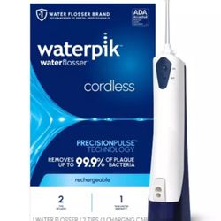 Waterpik Cordless Water Flosser open box new never used selling for only $20