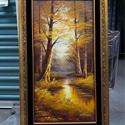 Oil painting Phillip Cantrell