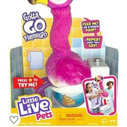 Gotta Go Flamingo Repeats What You Say