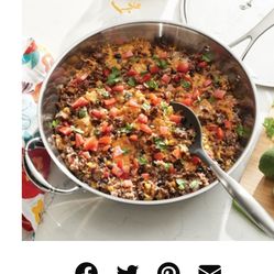 Sartén acero inoxidable 14 Princess House