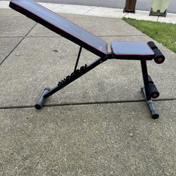 Adjustable Foldable Weight Bench Press for Home Gym