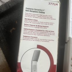 Lift master keyless entry 315hz