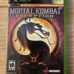Mortal Combat Deception Xbox 