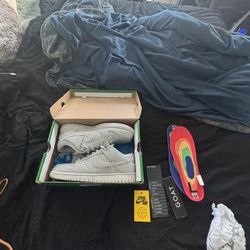 Swarovski Dunk Low Pure Platinum 