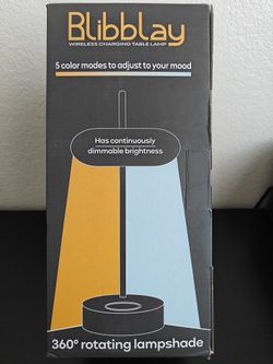 2 Blibblay Wireless Charging Table Lamps