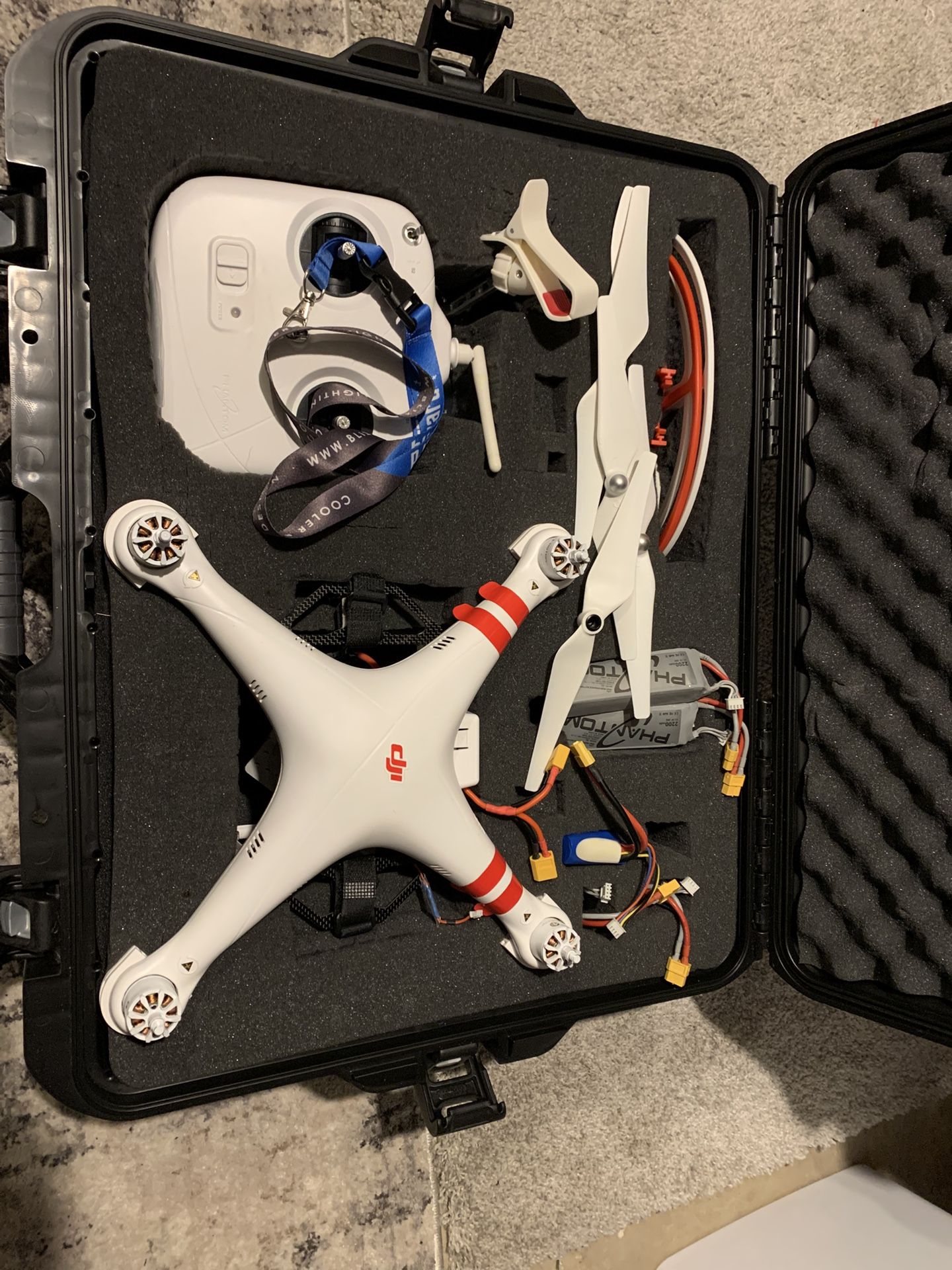 Dji Drone With accessories And Custom Case